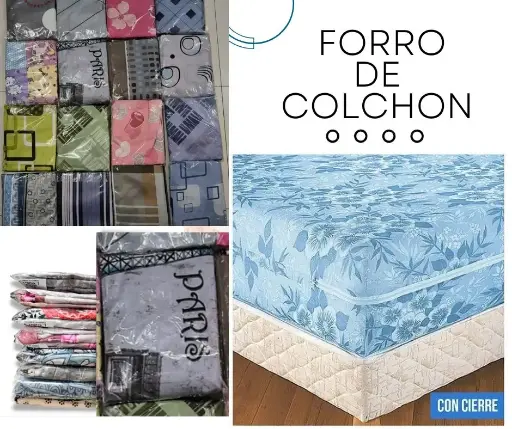 Forro de Colchón Con Cierre